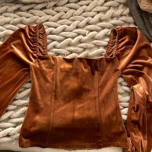 BUFFALO EXCHANGE new soft texture blouse